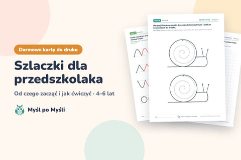 Szlaczki dla przedszkolaka: od czego zacząć i jak ćwiczyć w domu