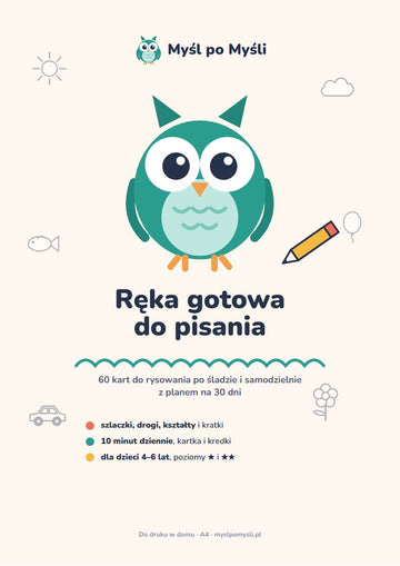 Myśl po Myśli: Ręka gotowa do pisania (PDF do druku)