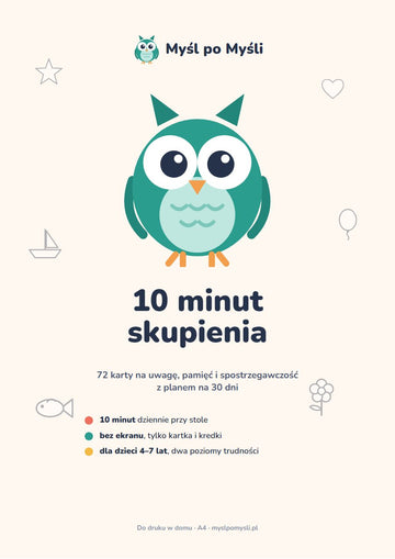 Myśl po Myśli: 10 minut skupienia (PDF do druku)